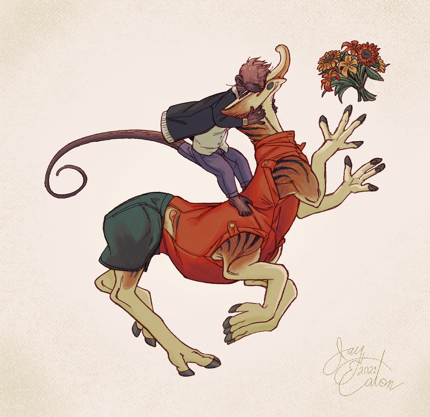 Centaur Kiss Miniprint