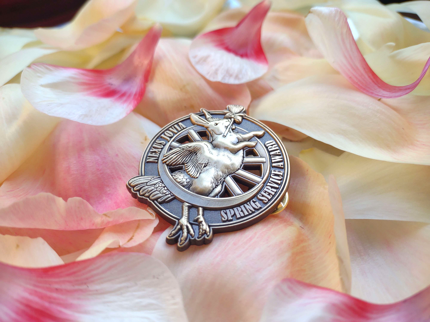 Chabbit Spring Service Award Pin