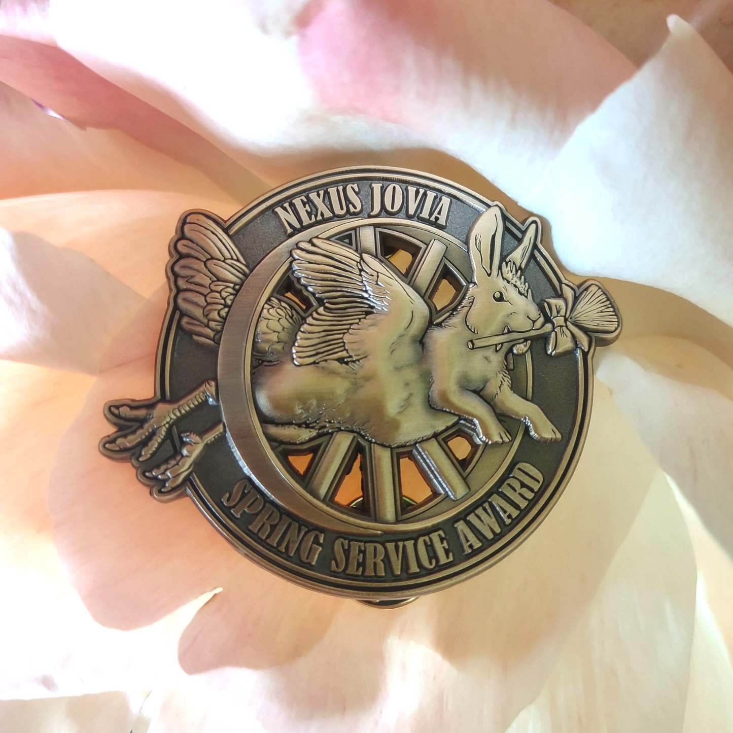 Chabbit Spring Service Award Pin