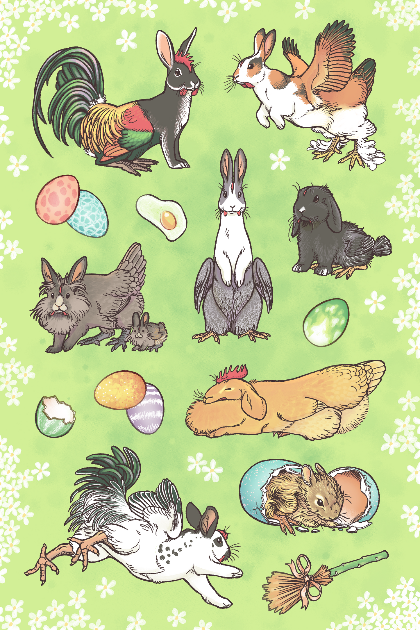 Chabbit Sticker Sheet