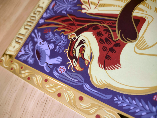 Almost Real Griffin Tapestry Print