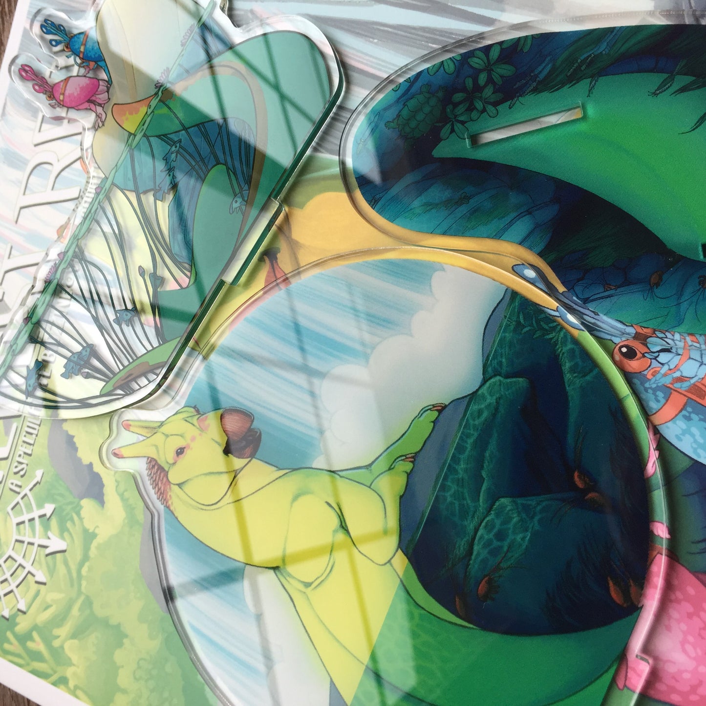 Almost Real Zine Acrylic Stand: Bogwyrm