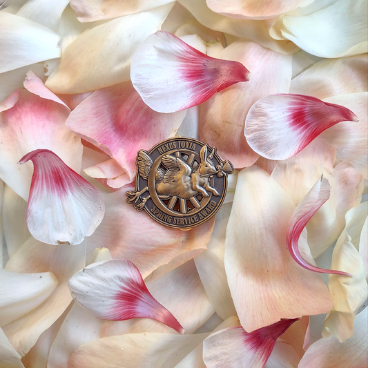 Chabbit Spring Service Award Pin