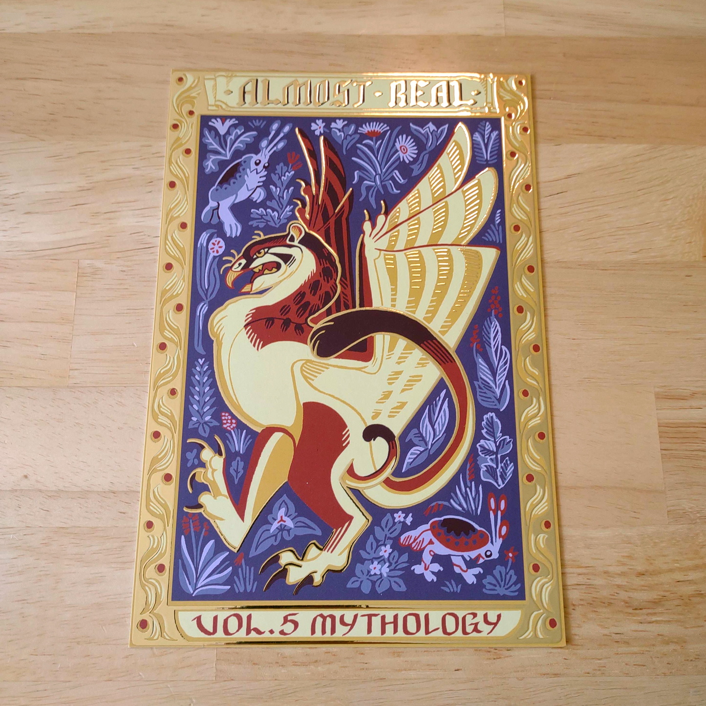 Almost Real Griffin Tapestry Print