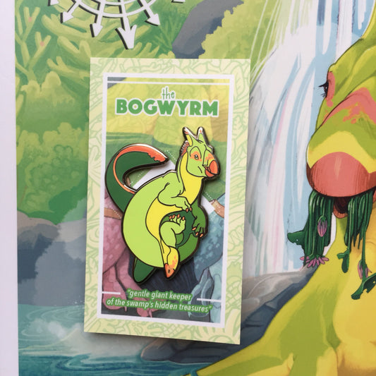 Almost Real Zine Pin: The Bogwyrm