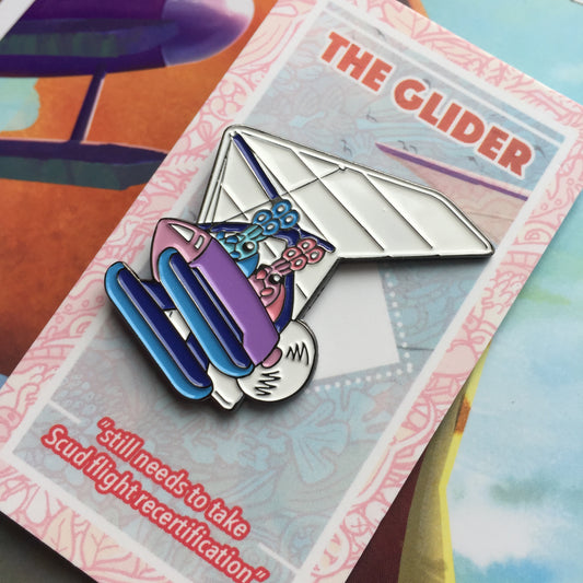 Almost Real Zine Pin: The Gilder